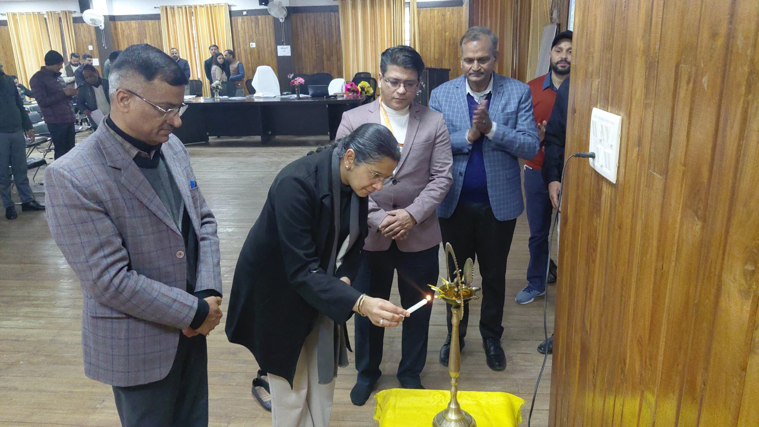 भारत की 16वीं जनगणना हेतु त्रिदिवसीय प्रशिक्षण कार्यक्रम का शुभारंभ