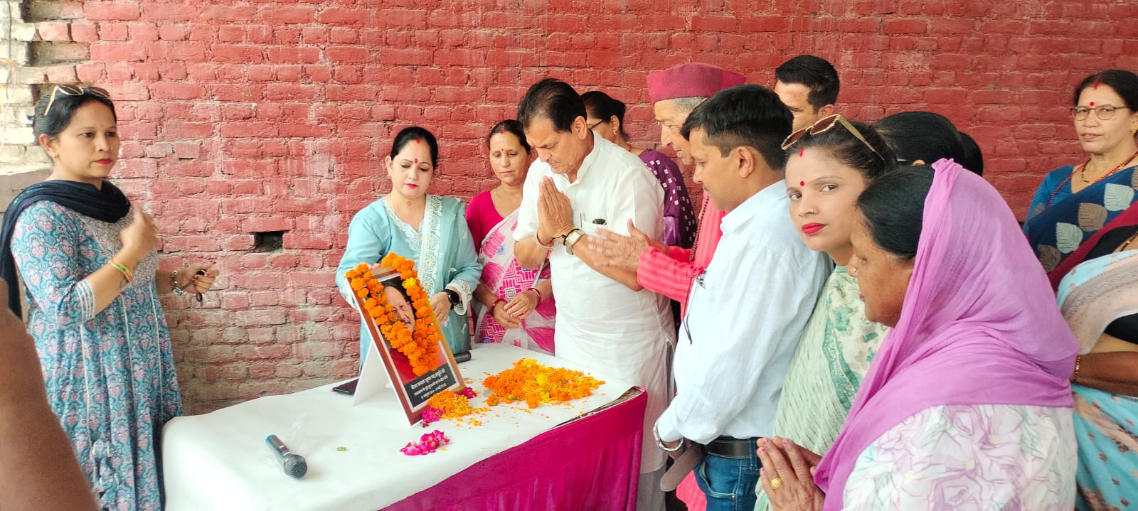 बापू ग्राम में उत्तराखंड के पूर्व मुख्यमंत्री एंव पूर्व केंद्रीय मंत्री स्वर्गीय भुवन चंद खंडूरी की श्रद्धांजलि सभा