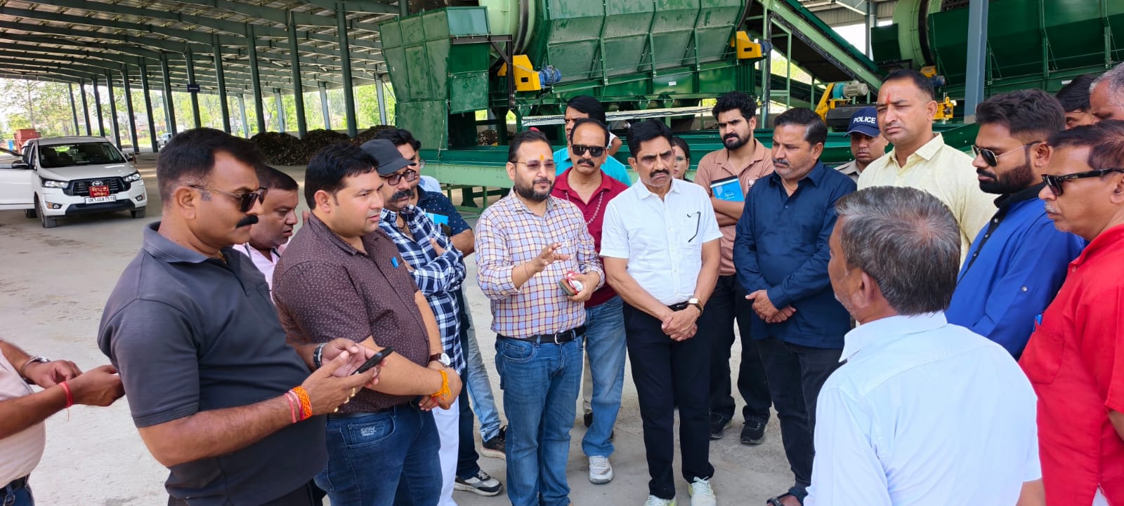 उच्चतम न्यायालय के निर्देशों के क्रम में महापौर और पार्षदों ने किया ‘लाल पानी प्लांट’ का स्थलीय निरीक्षण