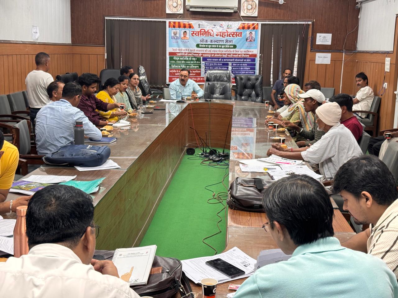 नगर पालिका परिषद मुनिकीरेती-ढालवाला में पीएम स्वनिधि जनकल्याण शिविर संपन्न