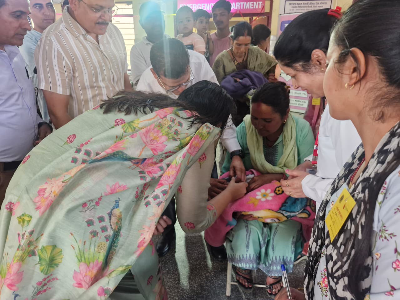 जनपद टिहरी गढ़वाल में राष्ट्रीय पल्स पोलियो अभियान का शुभारंभ