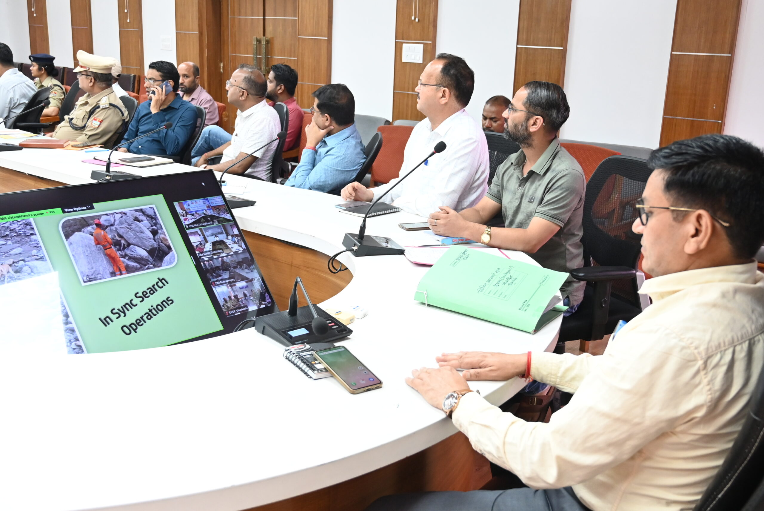 मानसून पूर्व तैयारियों को लेकर राज्य स्तरीय टेबल टॉप अभ्यास की समीक्षा बैठक आयोजित