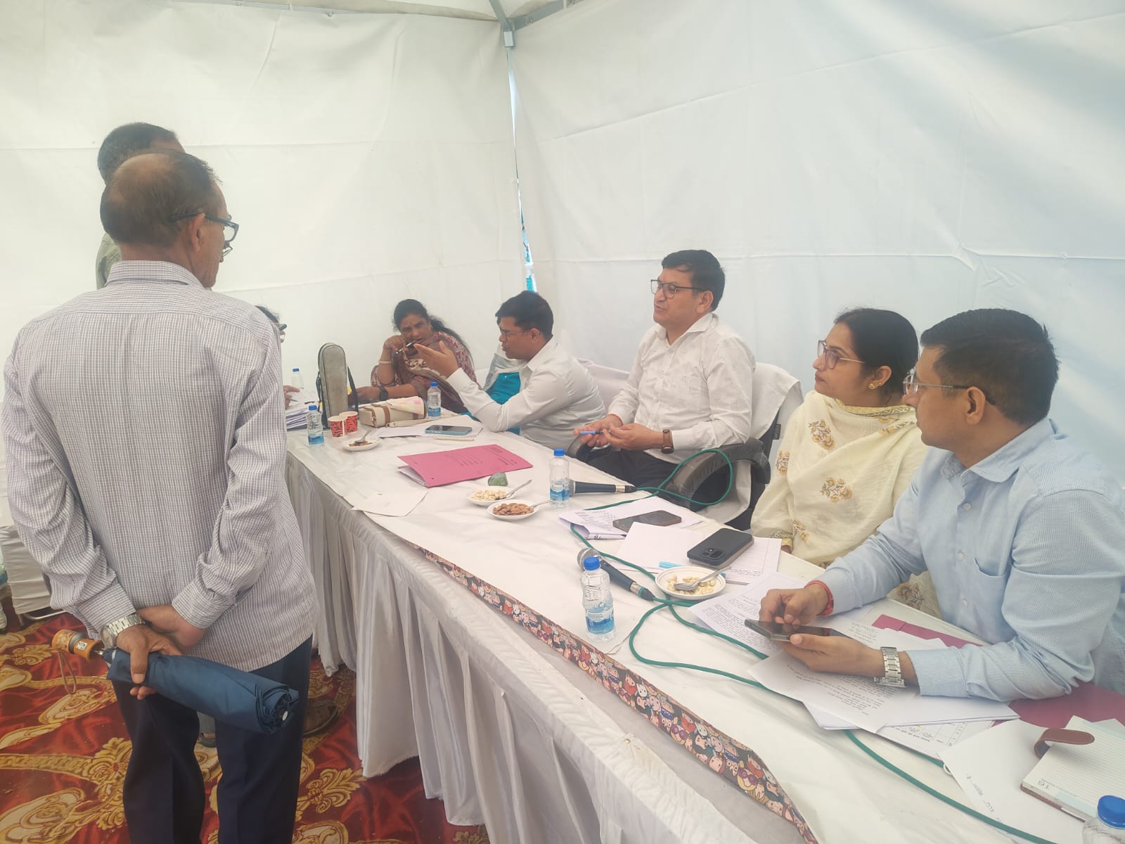 टिहरी झील रिंग रोड परियोजना के भूमि अर्जन संबंधी जनसुनवाई संपन्न