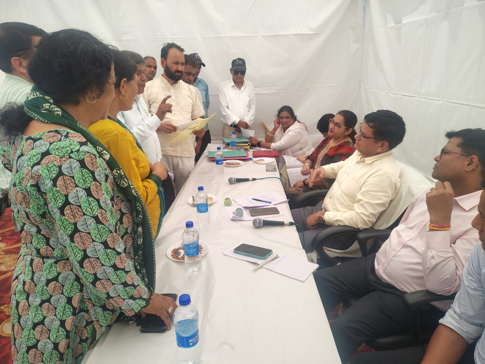 टिहरी झील रिंग रोड परियोजना के प्रभावितों की जनसुनवाई सम्पन्न