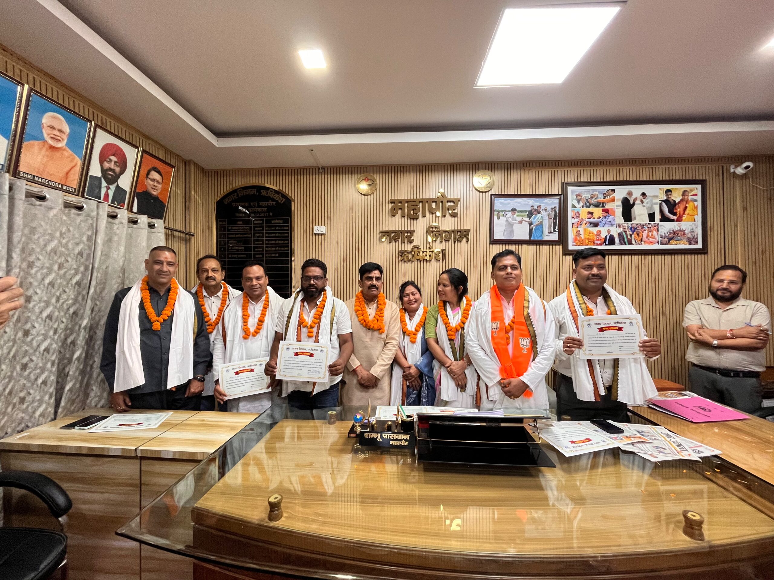 महापौर ने नवनियुक्त सदस्यों को दिलाई पद एवं गोपनीयता की शपथ, जनहित में पूरी निष्ठा से कार्य करने का किया आह्वान