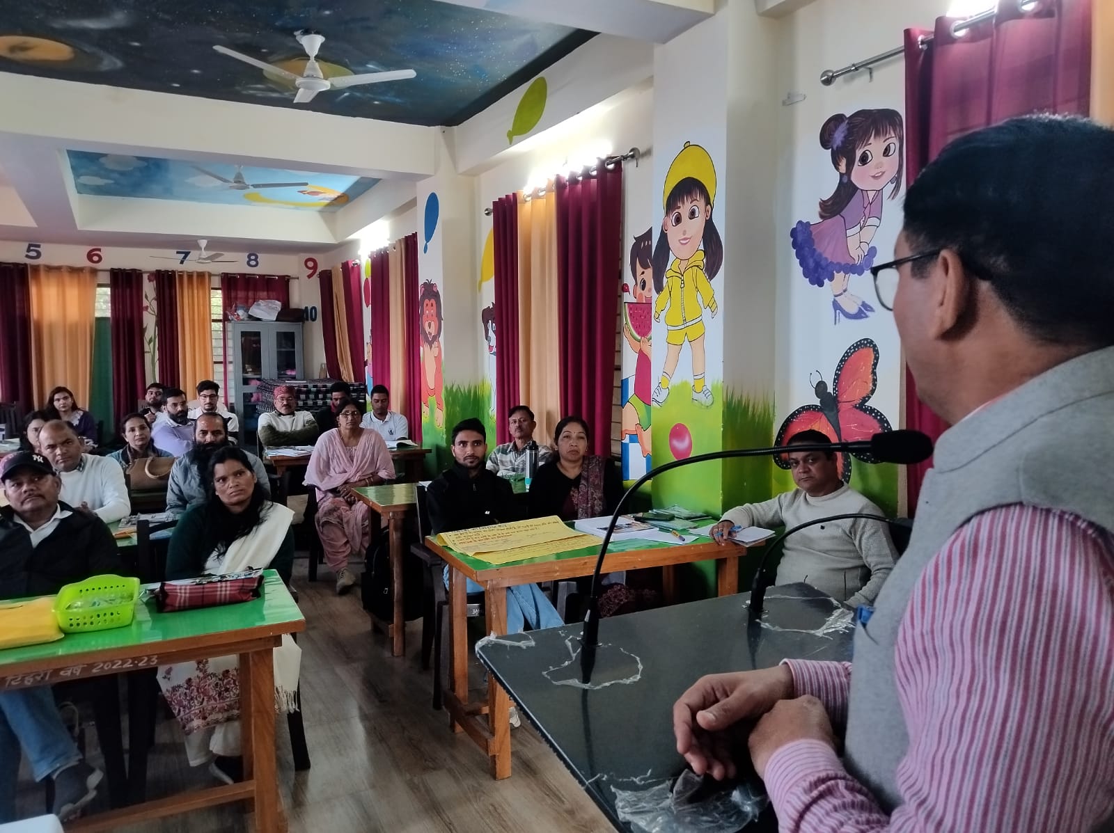 विद्यार्थियों की सीखने संबंधी समस्याओं के समाधान पर हुआ मंथन 36 शिक्षकों ने लिया प्रतिभाग